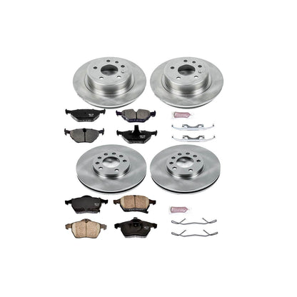 PowerStop Power Stop 99-06 Saab 9-5 Front & Rear Autospecialty Brake Kit KOE2808