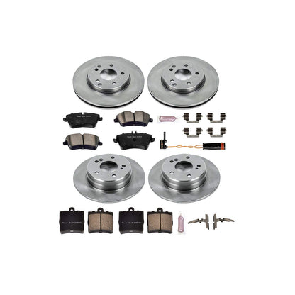 PowerStop Power Stop 02-05 Mercedes-Benz C230 Front & Rear Autospecialty Brake Kit KOE2812