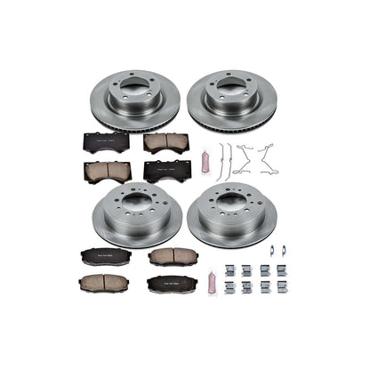 PowerStop Power Stop 16-18 Lexus LX570 Front & Rear Autospecialty Brake Kit KOE2813