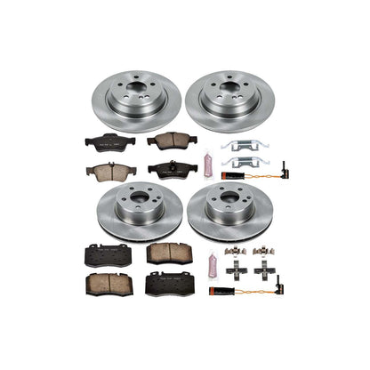 PowerStop Power Stop 2006 Mercedes-Benz S350 Front & Rear Autospecialty Brake Kit KOE2817
