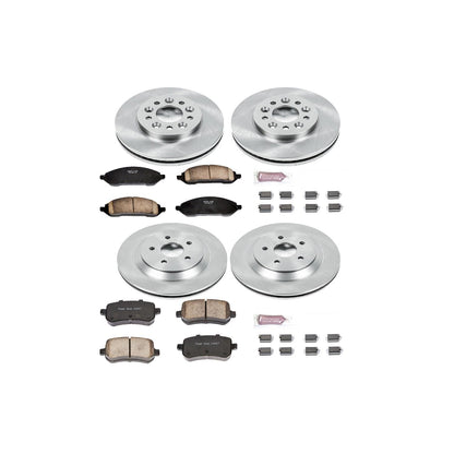 PowerStop Power Stop 04-07 Ford Freestar Front & Rear Autospecialty Brake Kit KOE2828