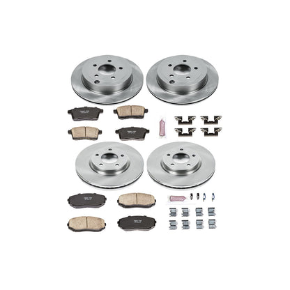 PowerStop Power Stop 07-09 Ford Edge Front & Rear Autospecialty Brake Kit KOE2830