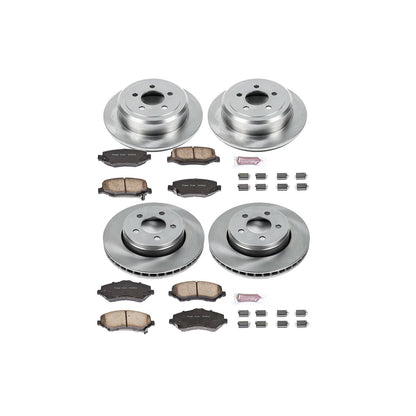 PowerStop Power Stop 07-11 Dodge Nitro Front & Rear Autospecialty Brake Kit KOE2832