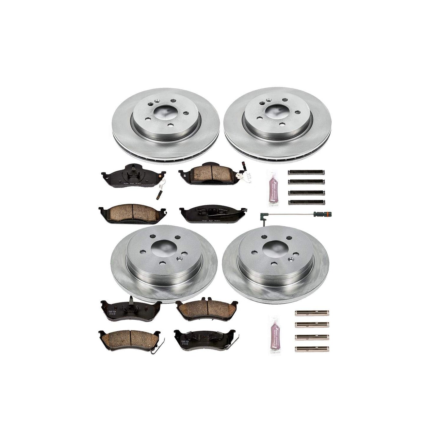 PowerStop Power Stop 98-03 Mercedes-Benz ML320 Front & Rear Autospecialty Brake Kit KOE2833
