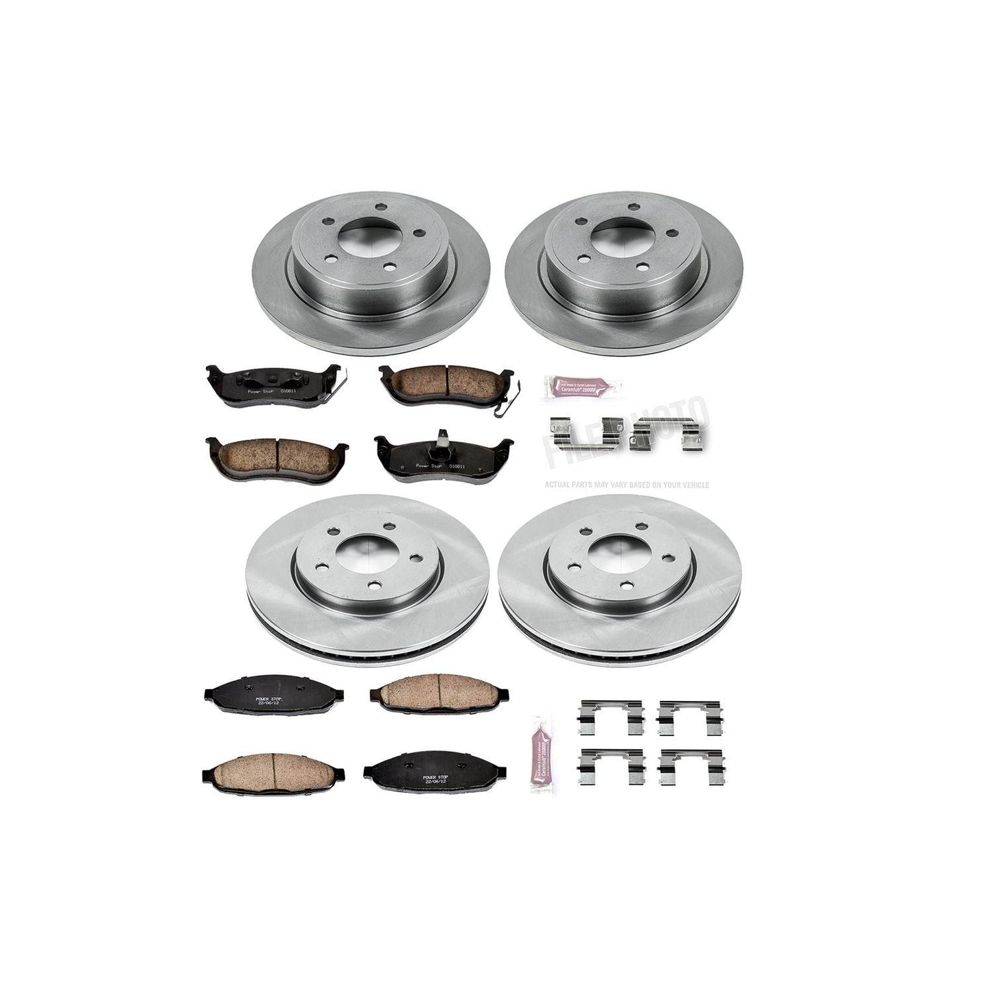 PowerStop Power Stop 04-08 Chrysler Pacifica Front & Rear Autospecialty Brake Kit KOE2838
