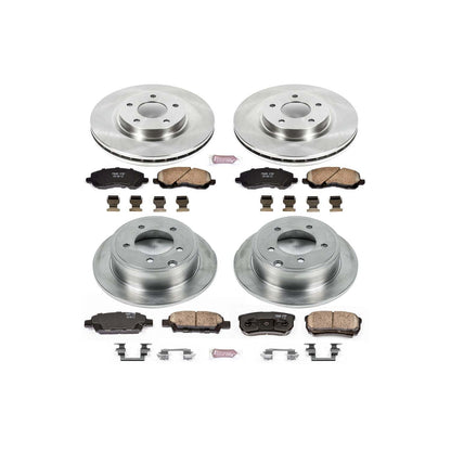 PowerStop Power Stop 11-14 Chrysler 200 Front & Rear Autospecialty Brake Kit KOE2840