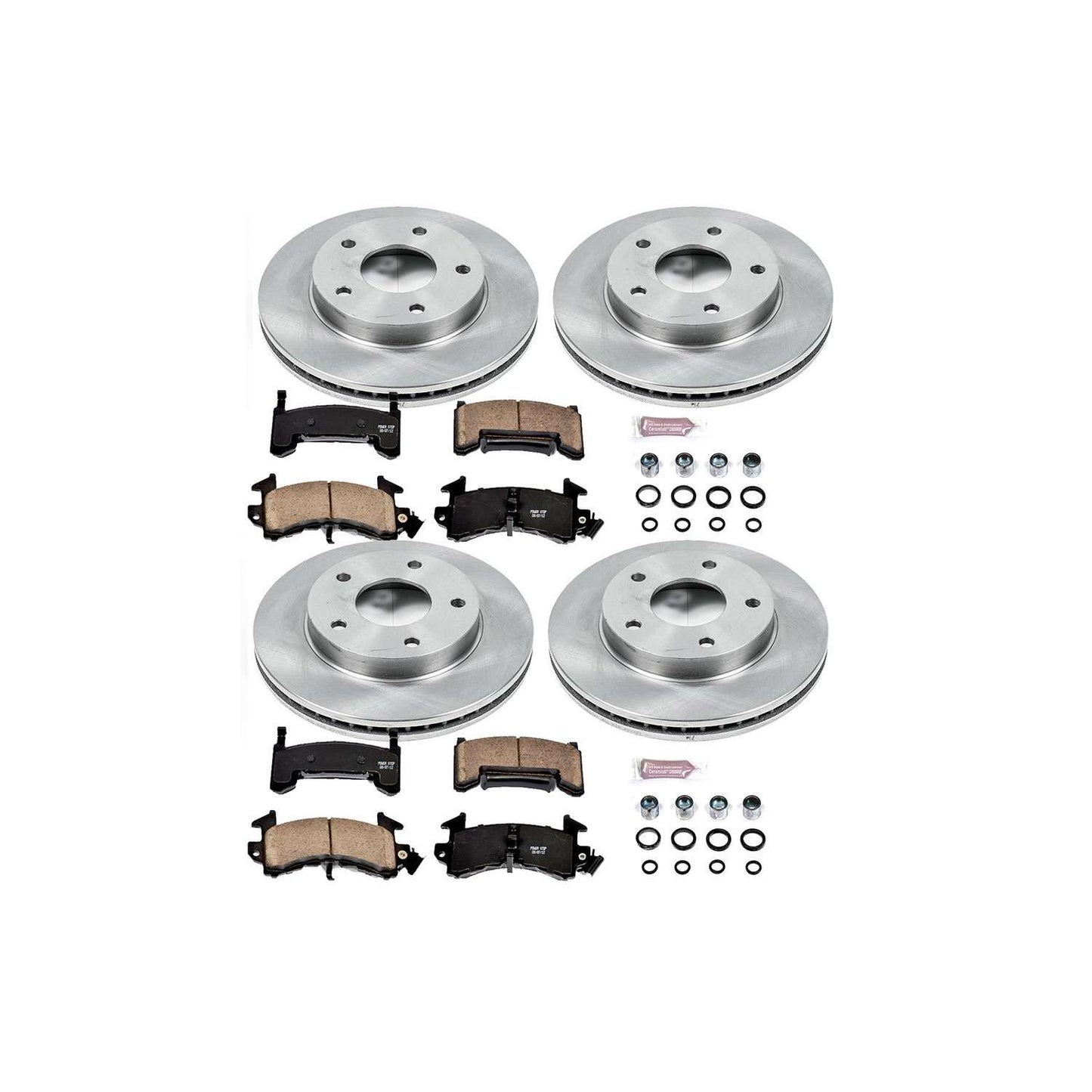 PowerStop Power Stop 79-85 Oldsmobile Toronado Front & Rear Autospecialty Brake Kit KOE2847
