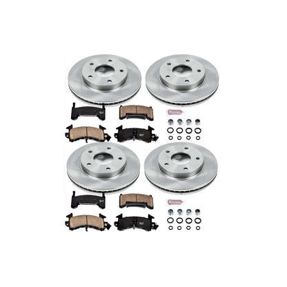 PowerStop Power Stop 79-85 Oldsmobile Toronado Front & Rear Autospecialty Brake Kit KOE2847