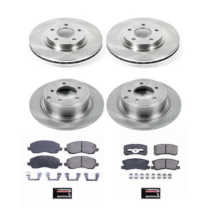 PowerStop Power Stop 11-14 Chrysler 200 Front & Rear Autospecialty Brake Kit KOE2848