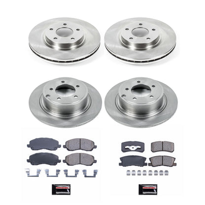 PowerStop Power Stop 11-14 Chrysler 200 Front & Rear Autospecialty Brake Kit KOE2848