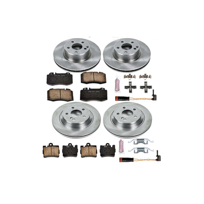 PowerStop Power Stop 02-03 Mercedes-Benz S500 Front & Rear Autospecialty Brake Kit KOE2851