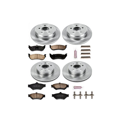 PowerStop Power Stop 96-97 Ford Crown Victoria Front & Rear Autospecialty Brake Kit KOE2859