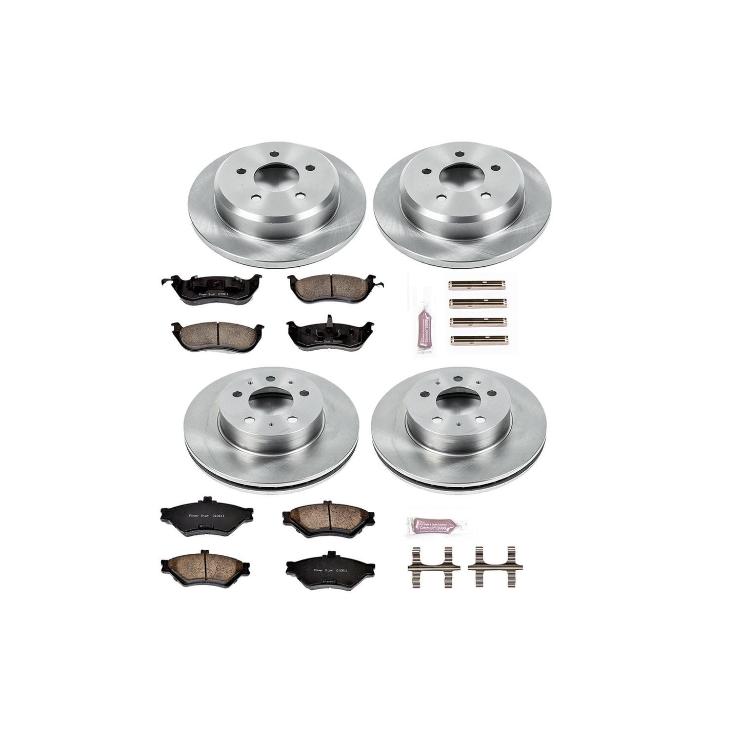 PowerStop Power Stop 96-97 Ford Crown Victoria Front & Rear Autospecialty Brake Kit KOE2860