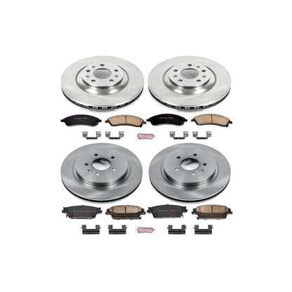 PowerStop Power Stop 06-07 Cadillac CTS Front & Rear Autospecialty Brake Kit KOE2875