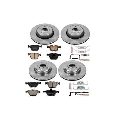 PowerStop Power Stop 08-10 BMW 535i Front & Rear Autospecialty Brake Kit KOE2877