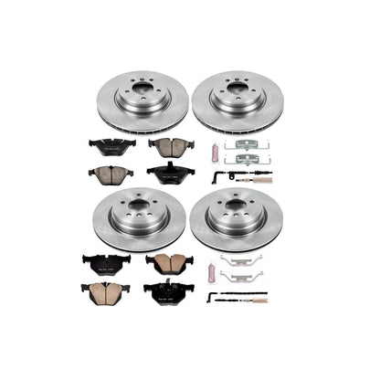 PowerStop Power Stop 2009 BMW 335i xDrive Front & Rear Autospecialty Brake Kit KOE2883
