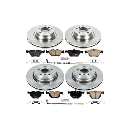 PowerStop Power Stop 2006 BMW 330i Front & Rear Autospecialty Brake Kit KOE2886