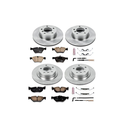 PowerStop Power Stop 2006 BMW 325i Front & Rear Autospecialty Brake Kit KOE2890