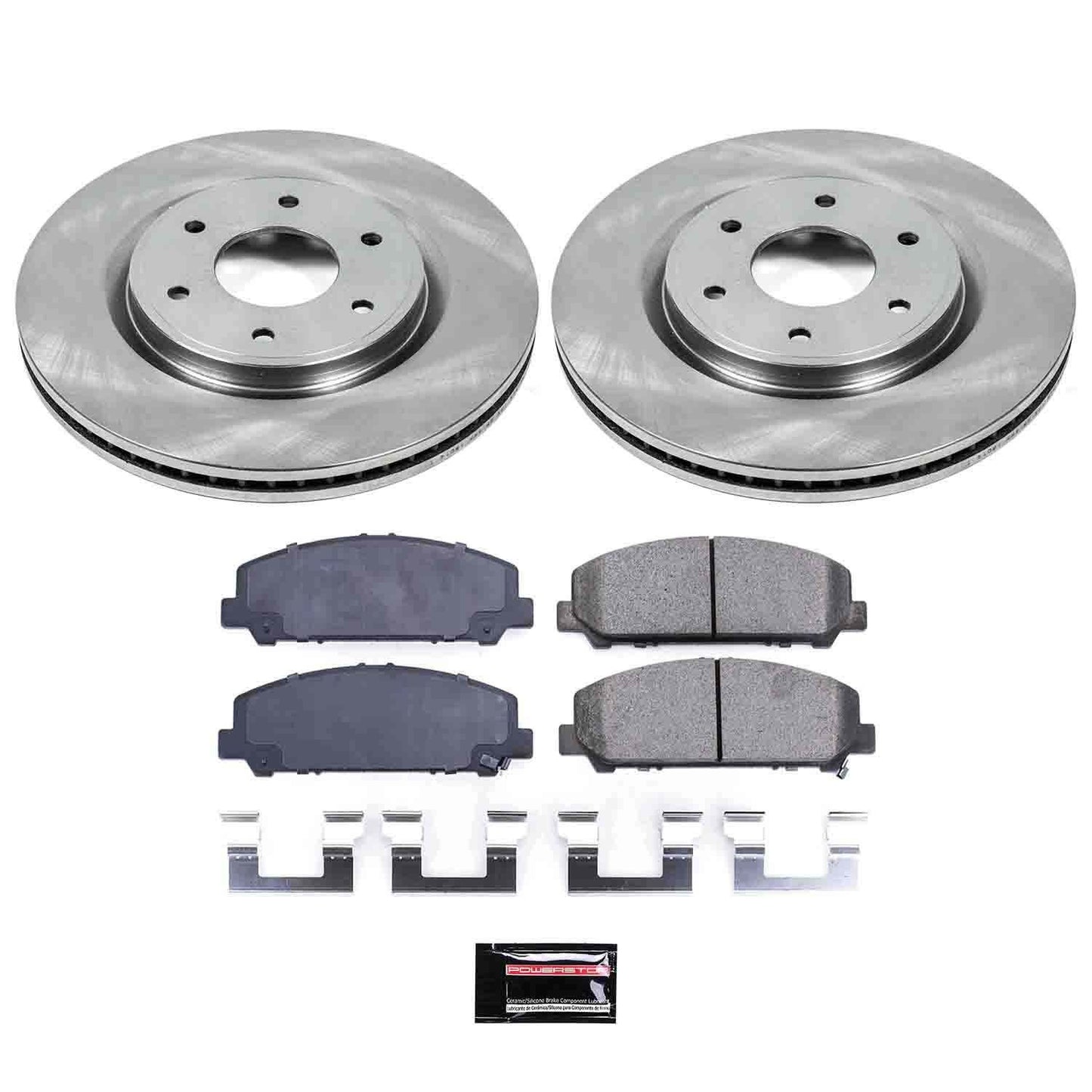PowerStop Power Stop 06-07 Infiniti QX56 Front Autospecialty Brake Kit KOE2909