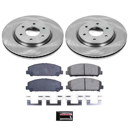 PowerStop Power Stop 06-07 Infiniti QX56 Front Autospecialty Brake Kit KOE2909