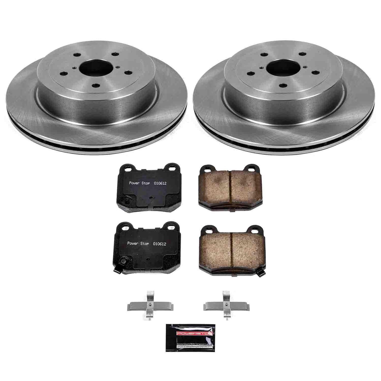 PowerStop Power Stop 05-07 Subaru Impreza Rear Autospecialty Brake Kit KOE2913