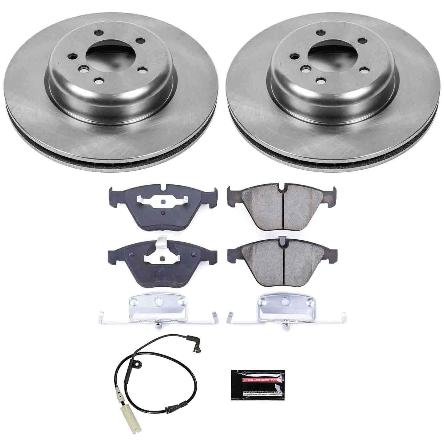 PowerStop Power Stop 08-10 BMW 535i Front Autospecialty Brake Kit KOE2918