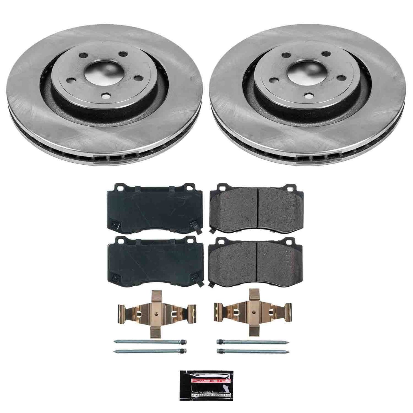 PowerStop Power Stop 06-10 Jeep Grand Cherokee Front Autospecialty Brake Kit KOE2924