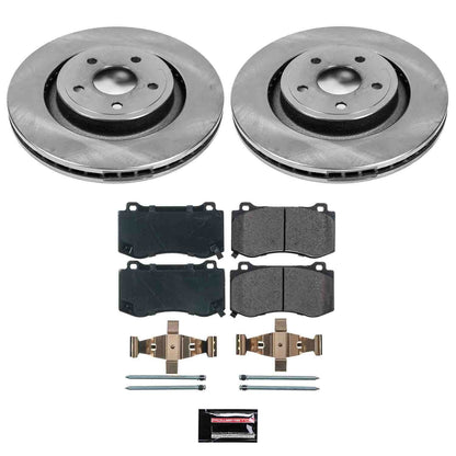 PowerStop Power Stop 06-10 Jeep Grand Cherokee Front Autospecialty Brake Kit KOE2924