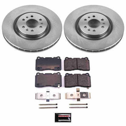 PowerStop Power Stop 04-07 Cadillac CTS Front Autospecialty Brake Kit KOE2944