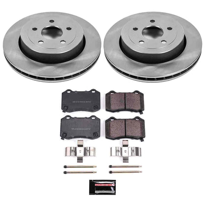 PowerStop Power Stop 06-10 Jeep Grand Cherokee Rear Autospecialty Brake Kit KOE2949