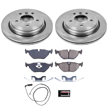 PowerStop Power Stop 01-05 BMW 325xi Rear Autospecialty Brake Kit KOE2970