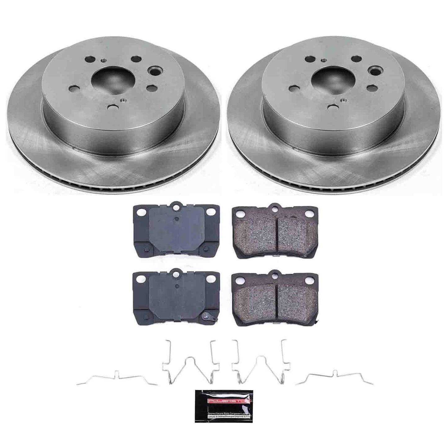 PowerStop Power Stop 2006 Lexus GS300 Rear Autospecialty Brake Kit KOE2977