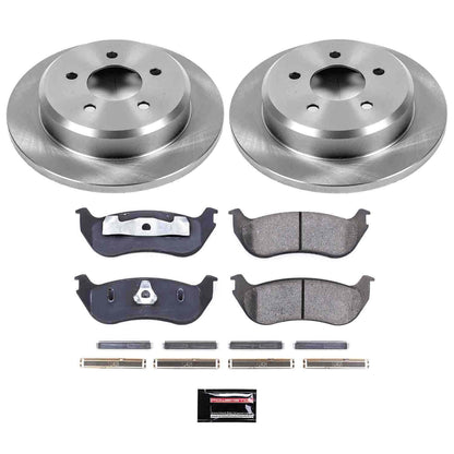 PowerStop Power Stop 96-02 Ford Crown Victoria Rear Autospecialty Brake Kit KOE2984