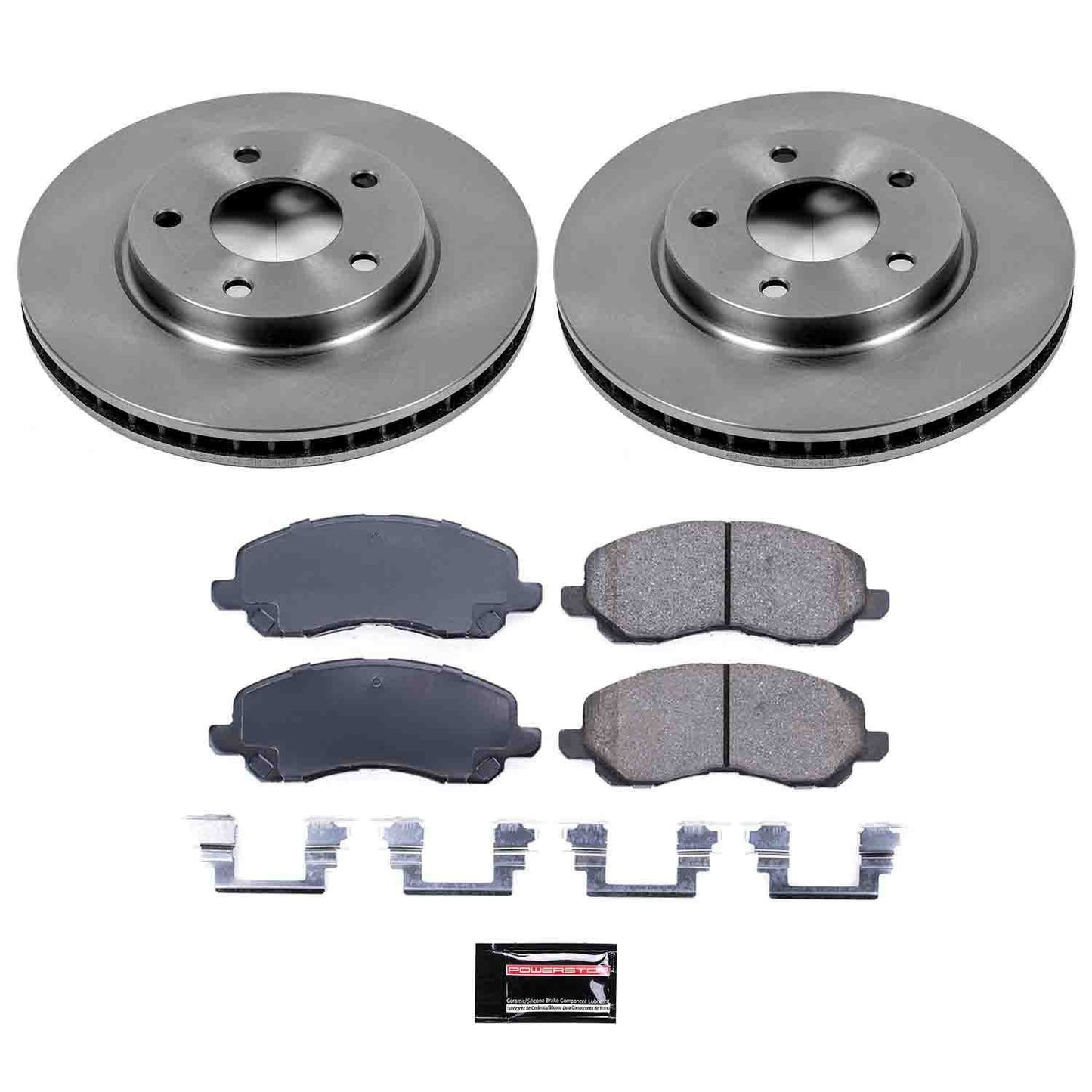 PowerStop Power Stop 07-12 Dodge Caliber Front Autospecialty Brake Kit KOE2992