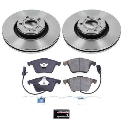 PowerStop Power Stop 05-11 Audi A6 Front Autospecialty Brake Kit KOE2993
