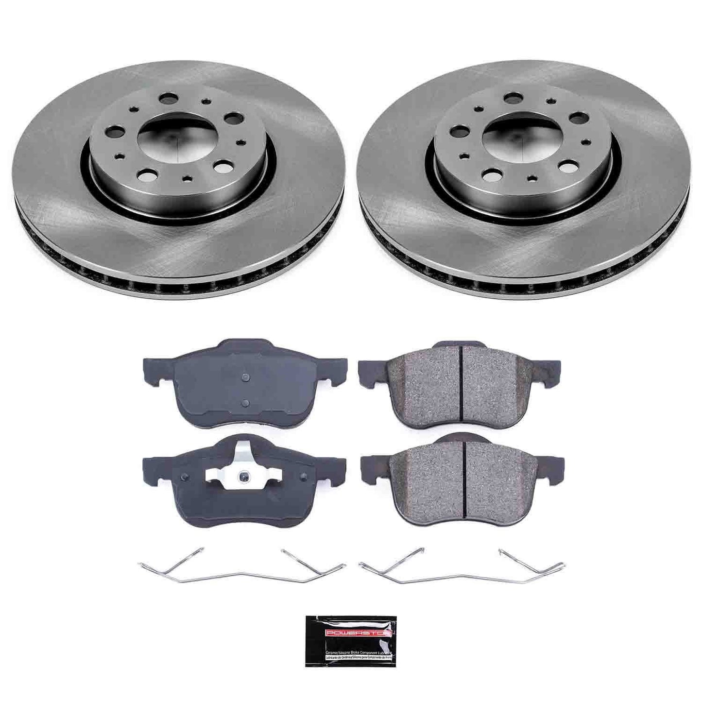 PowerStop Power Stop 01-07 Volvo S60 Front Autospecialty Brake Kit KOE3004