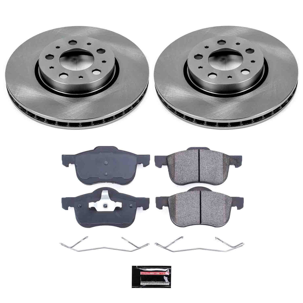 PowerStop Power Stop 01-07 Volvo S60 Front Autospecialty Brake Kit KOE3004