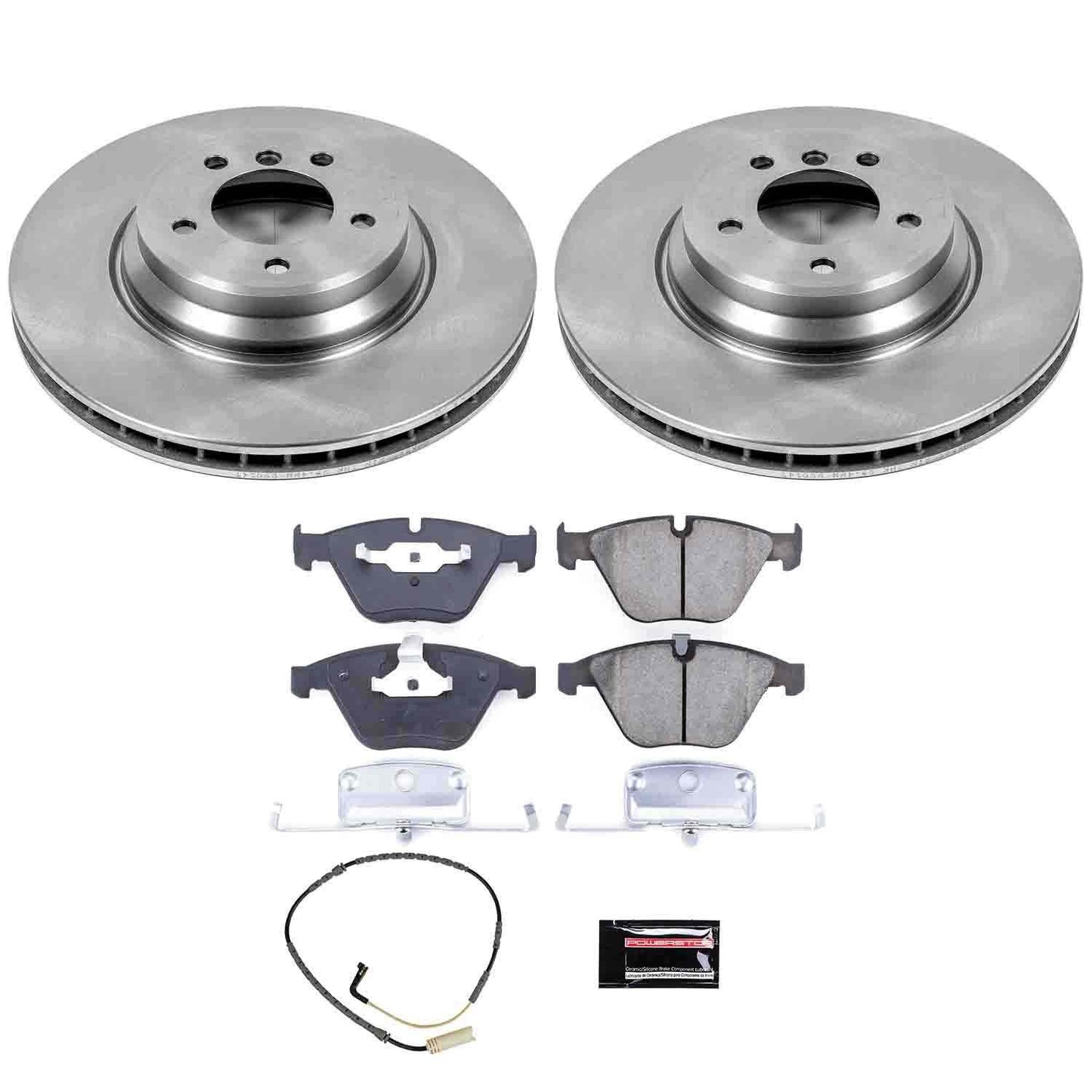 PowerStop Power Stop 2009 BMW 335i xDrive Front Autospecialty Brake Kit KOE3015