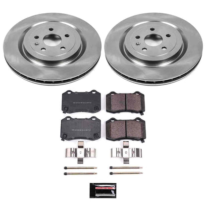 PowerStop Power Stop 09-15 Cadillac CTS Rear Autospecialty Brake Kit KOE3019