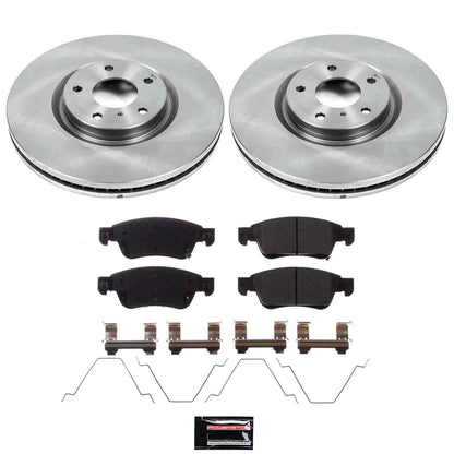 PowerStop Power Stop 07-08 Infiniti G35 Front Autospecialty Brake Kit KOE3022
