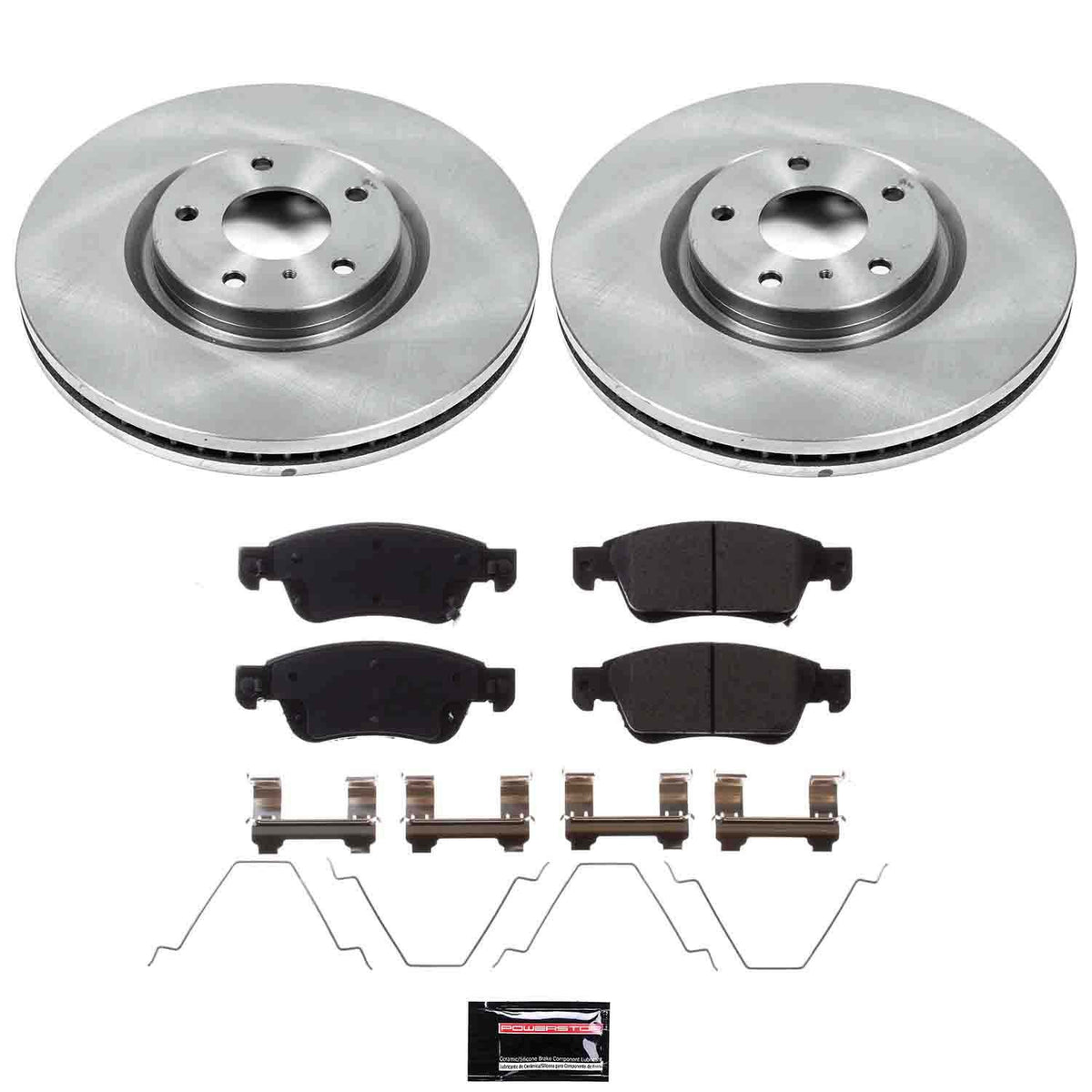 PowerStop Power Stop 07-08 Infiniti G35 Front Autospecialty Brake Kit KOE3022