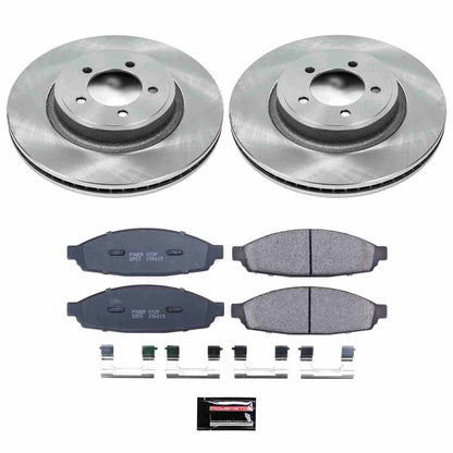 PowerStop Power Stop 03-05 Lincoln Aviator Front Autospecialty Brake Kit KOE3024