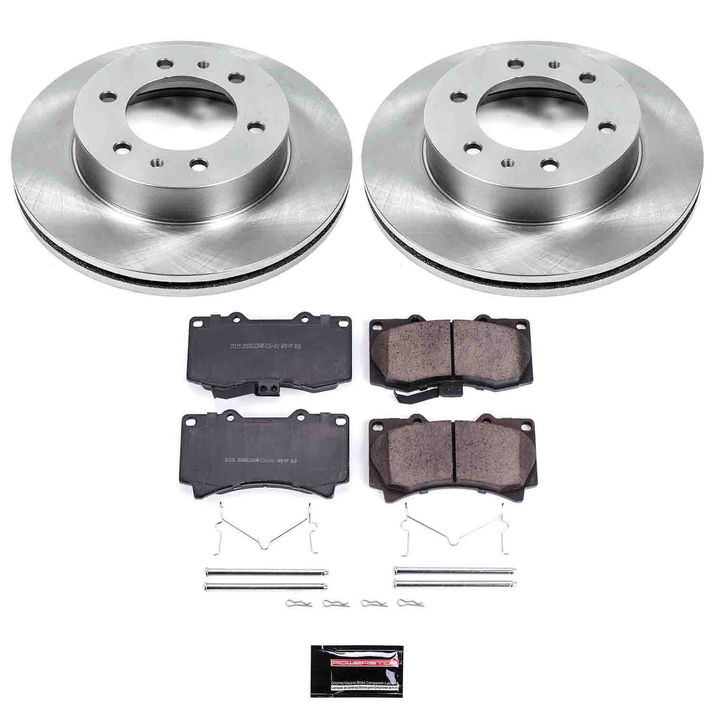 PowerStop Power Stop 06-10 Hummer H3 Front Autospecialty Brake Kit KOE3035