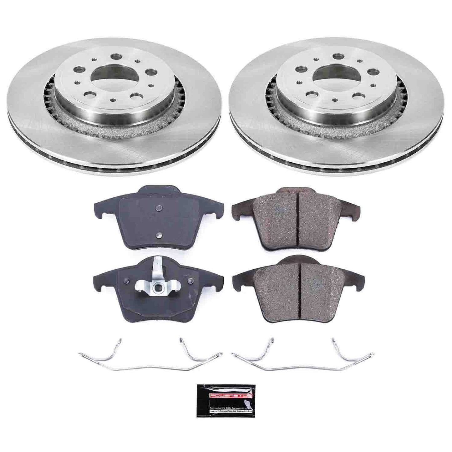 PowerStop Power Stop 03-14 Volvo XC90 Rear Autospecialty Brake Kit KOE3039