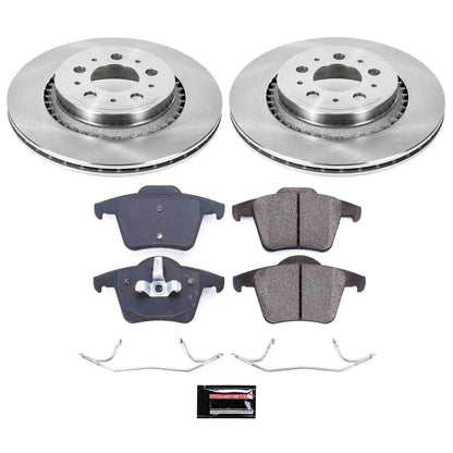 PowerStop Power Stop 03-14 Volvo XC90 Rear Autospecialty Brake Kit KOE3039
