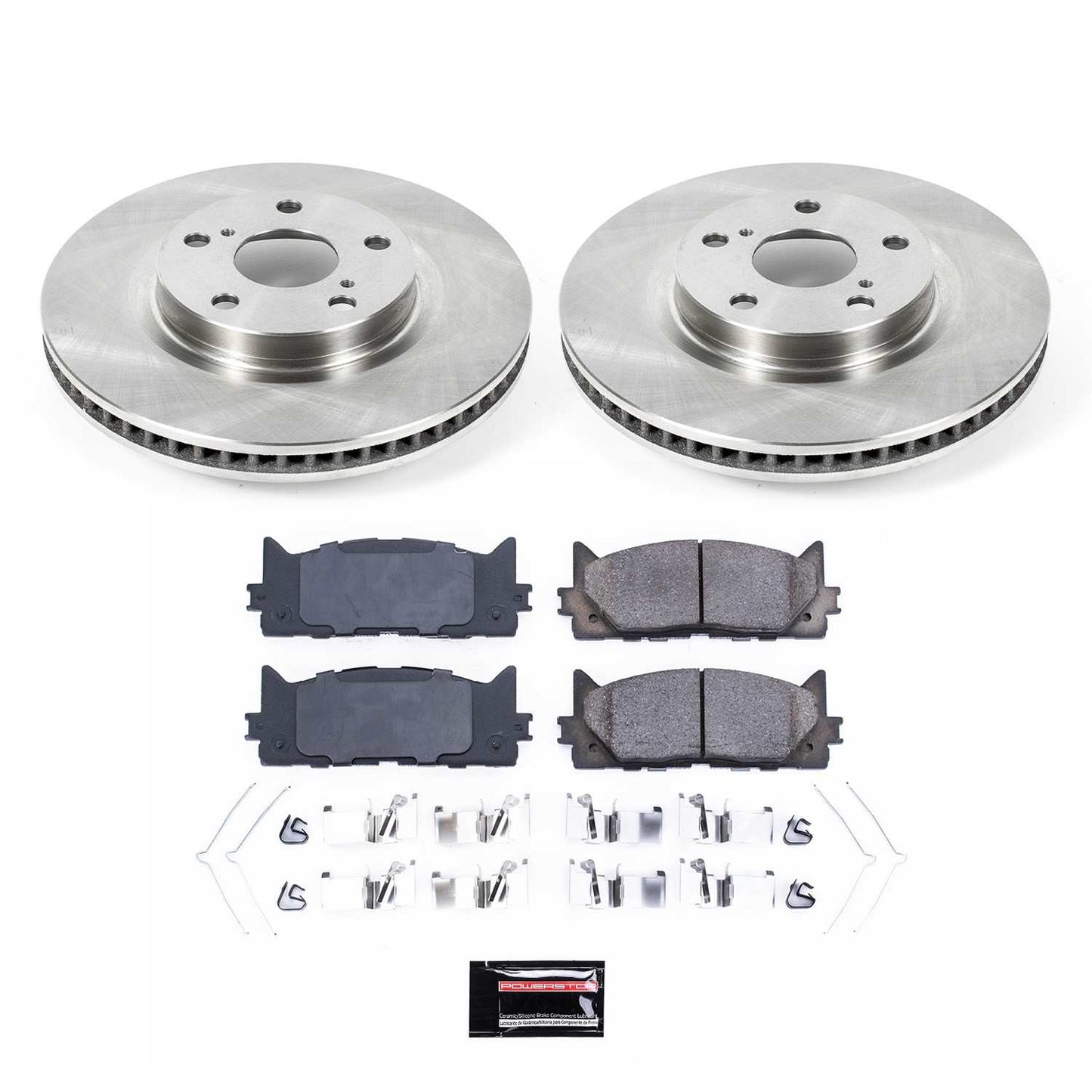 PowerStop Power Stop 13-18 Lexus ES300h Front Autospecialty Brake Kit KOE3053