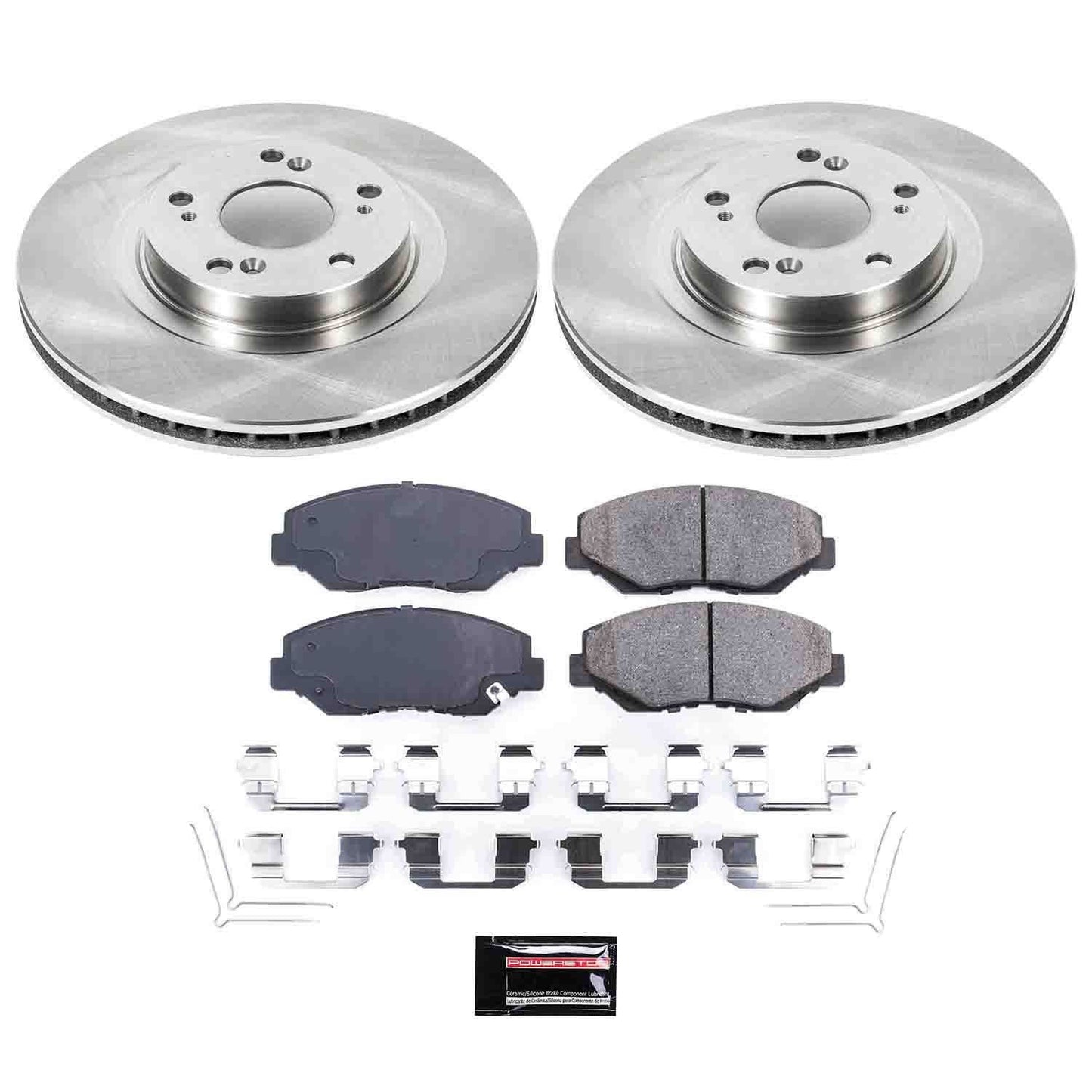 PowerStop Power Stop 13-15 Acura ILX Front Autospecialty Brake Kit KOE3055