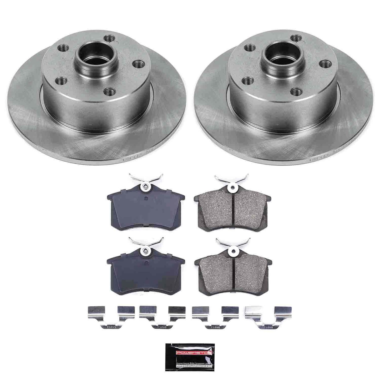 PowerStop Power Stop 97-01 Audi A4 Rear Autospecialty Brake Kit KOE3064
