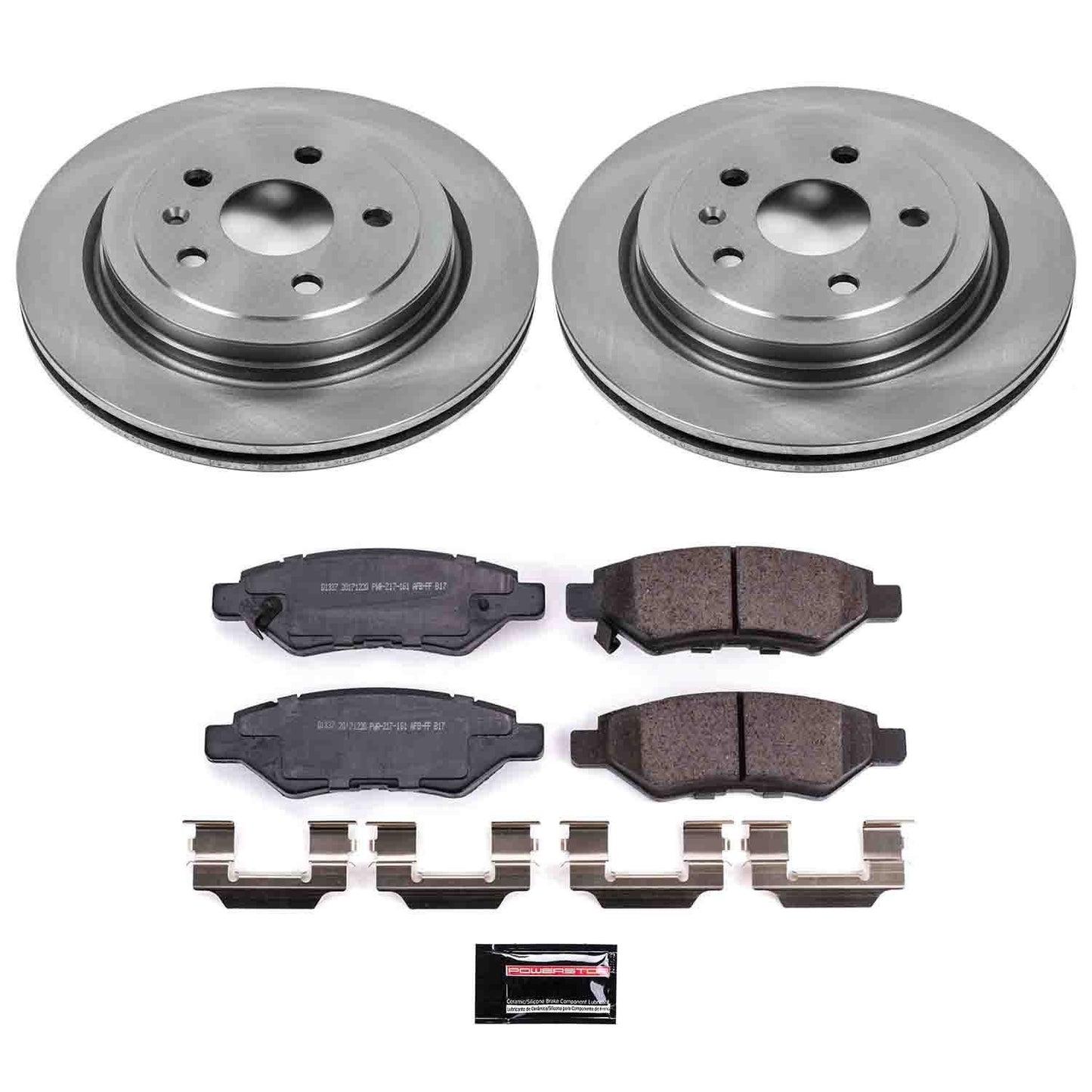 PowerStop Power Stop 08-14 Cadillac CTS Rear Autospecialty Brake Kit KOE3072