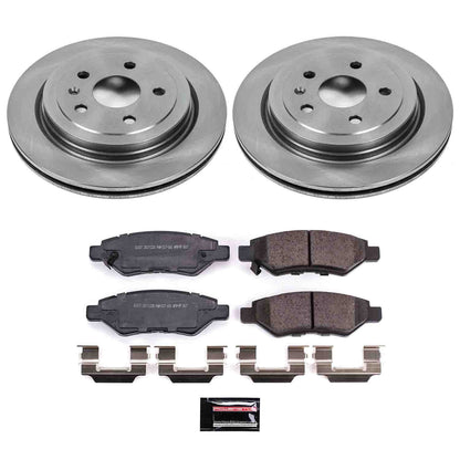 PowerStop Power Stop 08-14 Cadillac CTS Rear Autospecialty Brake Kit KOE3072